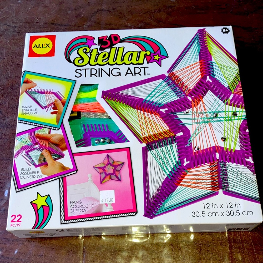3D Stellar String Art Kit - Multicolor NEW , box never opened, great as gift